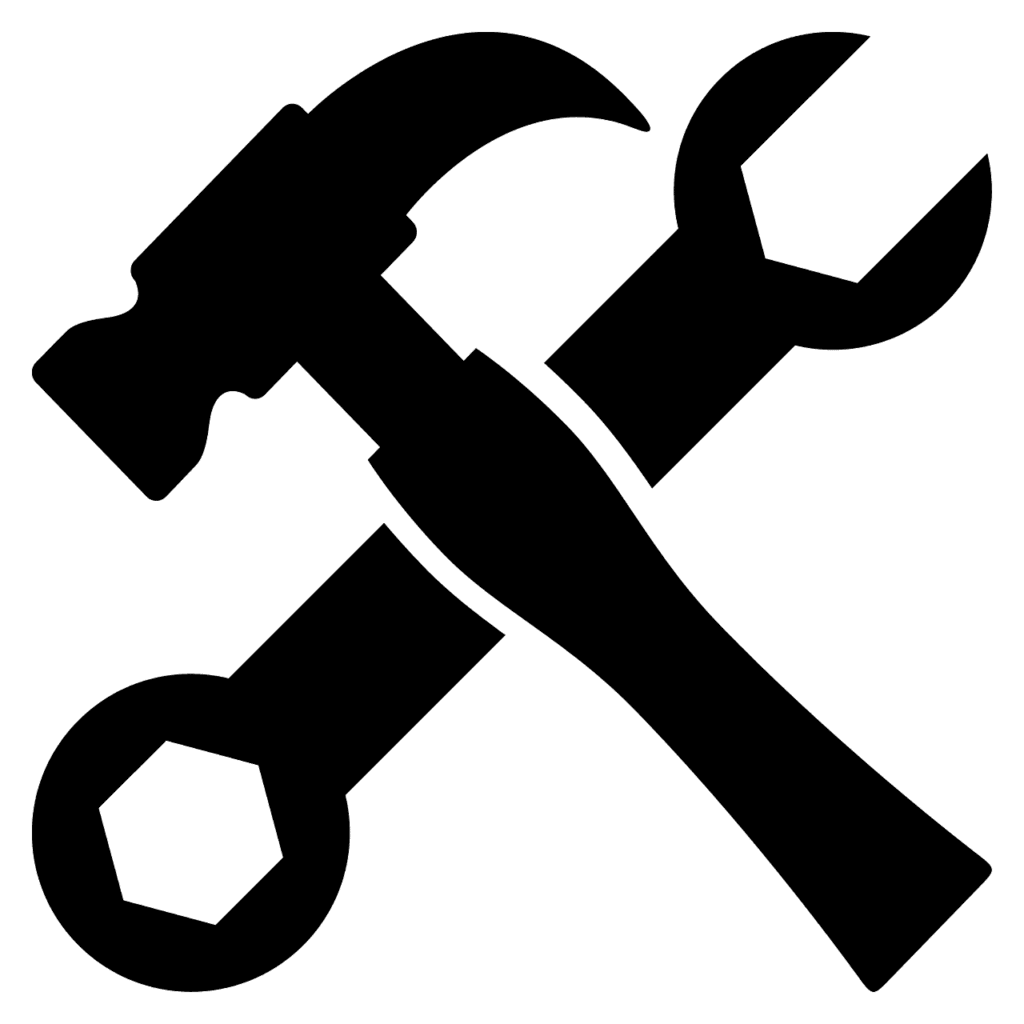 hammer and wrench emoji clipart lg